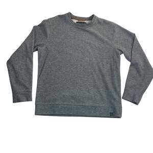 Jachs New York Gray Textured Crewneck Sweatshirt Size M